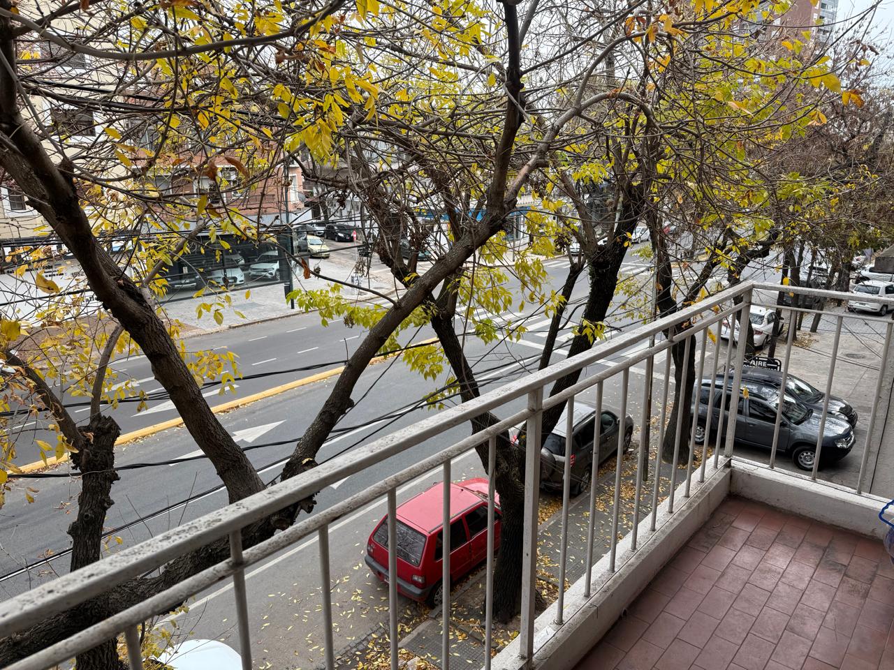 Vista del balcón a Av. Centenario